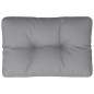 Palettenkissen Grau 60x40x12 cm Stoff Palettenkissen Grau 60x40x12 cm Stoff