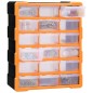 vidaXL Multi-Schubladen-Organizer 18 Schubladen 38x16x47 cm vidaXL Multi-Schubladen-Organizer 18 Schubladen 38x16x47 cm