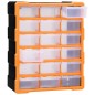 vidaXL Multi-Schubladen-Organizer 18 Schubladen 38x16x47 cm vidaXL Multi-Schubladen-Organizer 18 Schubladen 38x16x47 cm