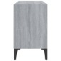 vidaXL TV-Schrank mit Metallbeinen Grau Sonoma 69,5x30x50 cm vidaXL TV-Schrank mit Metallbeinen Grau Sonoma 69,5x30x50 cm