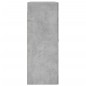 Wandschränke 2 Stk. Betongrau Holzwerkstoff Wandschränke 2 Stk. Betongrau Holzwerkstoff