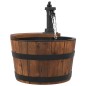 vidaXL Gartenbrunnen mit Pumpe 28x28x34,5 cm Massivholz Tanne vidaXL Gartenbrunnen mit Pumpe 28x28x34,5 cm Massivholz Tanne