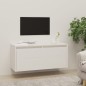 vidaXL Wandschrank Weiß 80x30x35 cm Massivholz Kiefer vidaXL Wandschrank Weiß 80x30x35 cm Massivholz Kiefer