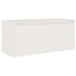 vidaXL Wandschrank Weiß 80x30x35 cm Massivholz Kiefer vidaXL Wandschrank Weiß 80x30x35 cm Massivholz Kiefer