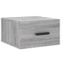 vidaXL Wand-Nachttisch Grau Sonoma 35x35x20 cm vidaXL Wand-Nachttisch Grau Sonoma 35x35x20 cm