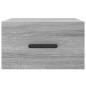 vidaXL Wand-Nachttisch Grau Sonoma 35x35x20 cm vidaXL Wand-Nachttisch Grau Sonoma 35x35x20 cm