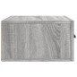 vidaXL Wand-Nachttisch Grau Sonoma 35x35x20 cm vidaXL Wand-Nachttisch Grau Sonoma 35x35x20 cm