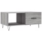 vidaXL Couchtisch Grau Sonoma 90x50x40 cm Holzwerkstoff vidaXL Couchtisch Grau Sonoma 90x50x40 cm Holzwerkstoff