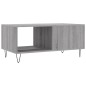 vidaXL Couchtisch Grau Sonoma 90x50x40 cm Holzwerkstoff vidaXL Couchtisch Grau Sonoma 90x50x40 cm Holzwerkstoff