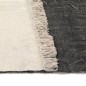 vidaXL Kelim-Teppich Baumwolle 160x230 cm Anthrazit vidaXL Kelim-Teppich Baumwolle 160x230 cm Anthrazit