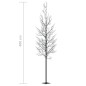 vidaXL Weihnachtsbaum 1200 LEDs Bunt Kirschblüten 400 cm vidaXL Weihnachtsbaum 1200 LEDs Bunt Kirschblüten 400 cm