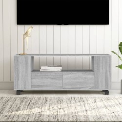 vidaXL TV-Schrank Grau Sonoma 120x35x48 cm Holzwerkstoff