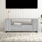 vidaXL TV-Schrank Grau Sonoma 120x35x48 cm Holzwerkstoff vidaXL TV-Schrank Grau Sonoma 120x35x48 cm Holzwerkstoff