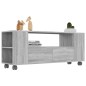 vidaXL TV-Schrank Grau Sonoma 120x35x48 cm Holzwerkstoff vidaXL TV-Schrank Grau Sonoma 120x35x48 cm Holzwerkstoff