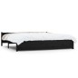 vidaXL Massivholzbett Schwarz 180x200 cm vidaXL Massivholzbett Schwarz 180x200 cm