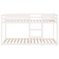 vidaXL Etagenbett Weiß 80x200 cm Massivholz Kiefer vidaXL Etagenbett Weiß 80x200 cm Massivholz Kiefer