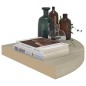 vidaXL Eck-Schweberegale 2 Stk. Eichefarben 35x35x3,8 cm MDF vidaXL Eck-Schweberegale 2 Stk. Eichefarben 35x35x3,8 cm MDF