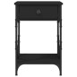 vidaXL Nachttisch Schwarz 40x42x60 cm Holzwerkstoff vidaXL Nachttisch Schwarz 40x42x60 cm Holzwerkstoff
