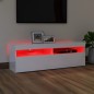 vidaXL TV-Schrank mit LED-Leuchten Hochglanz-Weiß 120x35x40 cm vidaXL TV-Schrank mit LED-Leuchten Hochglanz-Weiß 120x35x40 cm