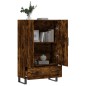 vidaXL Highboard Räuchereiche 69,5x31x115 cm Holzwerkstoff vidaXL Highboard Räuchereiche 69,5x31x115 cm Holzwerkstoff