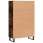 vidaXL Highboard Räuchereiche 69,5x31x115 cm Holzwerkstoff vidaXL Highboard Räuchereiche 69,5x31x115 cm Holzwerkstoff