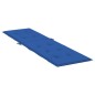 Liegestuhl-Auflage Königsblau (75+105)x50x3 cm Liegestuhl-Auflage Königsblau (75+105)x50x3 cm