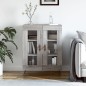 vidaXL Sideboard Grau Sonoma 69,5x34x90 cm Holzwerkstoff vidaXL Sideboard Grau Sonoma 69,5x34x90 cm Holzwerkstoff