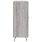 vidaXL Sideboard Grau Sonoma 69,5x34x90 cm Holzwerkstoff vidaXL Sideboard Grau Sonoma 69,5x34x90 cm Holzwerkstoff