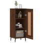 vidaXL Sideboard Braun Eichen-Optik 34,5x34x90 cm Holzwerkstoff vidaXL Sideboard Braun Eichen-Optik 34,5x34x90 cm Holzwerkstoff