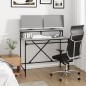 vidaXL Schreibtisch Grau Sonoma 100x50x90 cm Holzwerkstoff und Eisen vidaXL Schreibtisch Grau Sonoma 100x50x90 cm Holzwerkstoff und Eisen