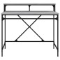 vidaXL Schreibtisch Grau Sonoma 100x50x90 cm Holzwerkstoff und Eisen vidaXL Schreibtisch Grau Sonoma 100x50x90 cm Holzwerkstoff und Eisen