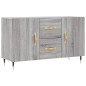 vidaXL Sideboard Grau Sonoma 100x36x60 cm Holzwerkstoff vidaXL Sideboard Grau Sonoma 100x36x60 cm Holzwerkstoff
