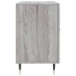vidaXL Sideboard Grau Sonoma 100x36x60 cm Holzwerkstoff vidaXL Sideboard Grau Sonoma 100x36x60 cm Holzwerkstoff