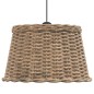 vidaXL Lampenschirm Braun Ø45x28 cm Korbweide vidaXL Lampenschirm Braun Ø45x28 cm Korbweide