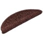 vidaXL Stufenmatten 5 Stk. 56x17x3 cm Braun vidaXL Stufenmatten 5 Stk. 56x17x3 cm Braun