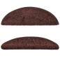 vidaXL Stufenmatten 5 Stk. 56x17x3 cm Braun vidaXL Stufenmatten 5 Stk. 56x17x3 cm Braun