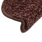 vidaXL Stufenmatten 5 Stk. 56x17x3 cm Braun vidaXL Stufenmatten 5 Stk. 56x17x3 cm Braun