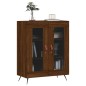 vidaXL Sideboard Braun Eichen-Optik 69,5x34x90 cm Holzwerkstoff vidaXL Sideboard Braun Eichen-Optik 69,5x34x90 cm Holzwerkstoff