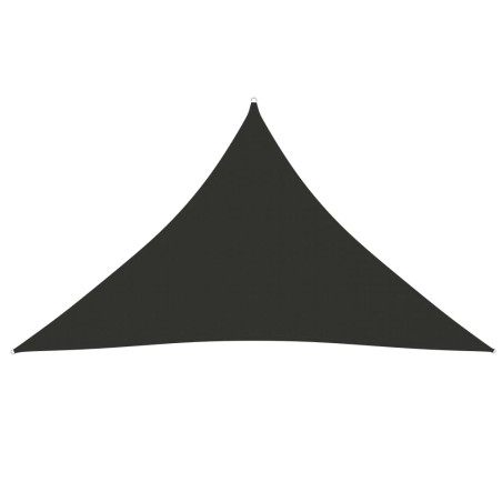 vidaXL Sonnensegel Oxford-Gewebe Dreieckig 3x3x4,24 m Anthrazit