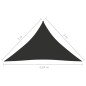 vidaXL Sonnensegel Oxford-Gewebe Dreieckig 3x3x4,24 m Anthrazit vidaXL Sonnensegel Oxford-Gewebe Dreieckig 3x3x4,24 m Anthrazit