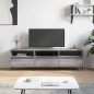vidaXL TV-Schrank Grau Sonoma 150x30x44,5 cm Holzwerkstoff vidaXL TV-Schrank Grau Sonoma 150x30x44,5 cm Holzwerkstoff