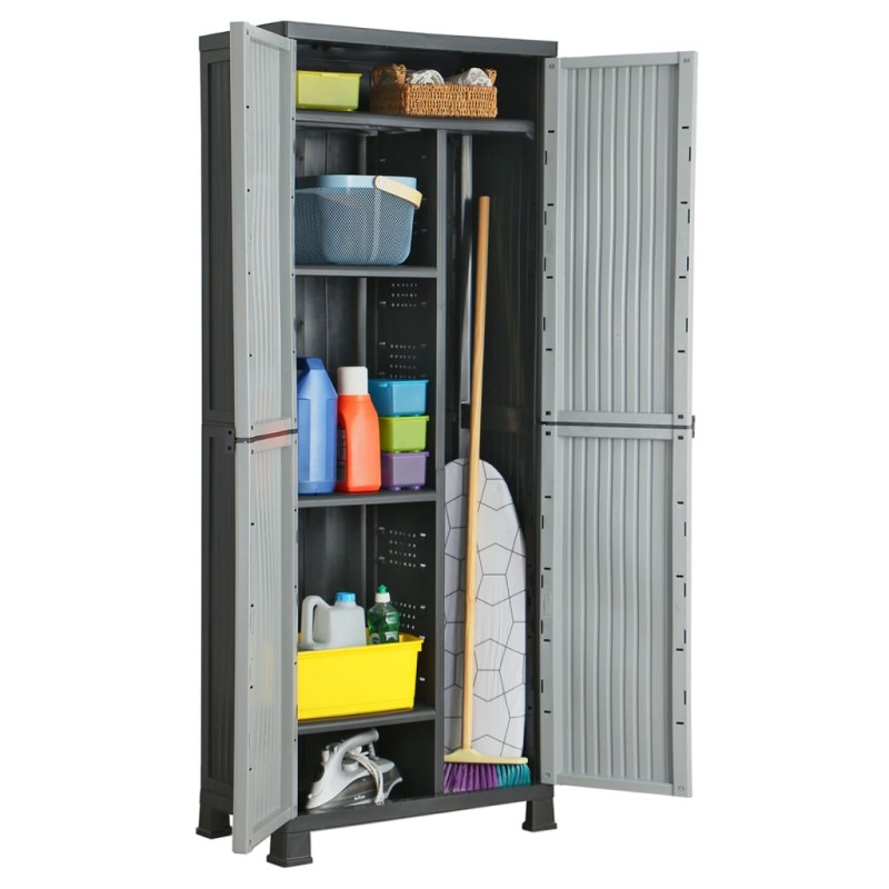 vidaXL Kunststoffschrank 68x39x171,5 cm vidaXL Kunststoffschrank 68x39x171,5 cm