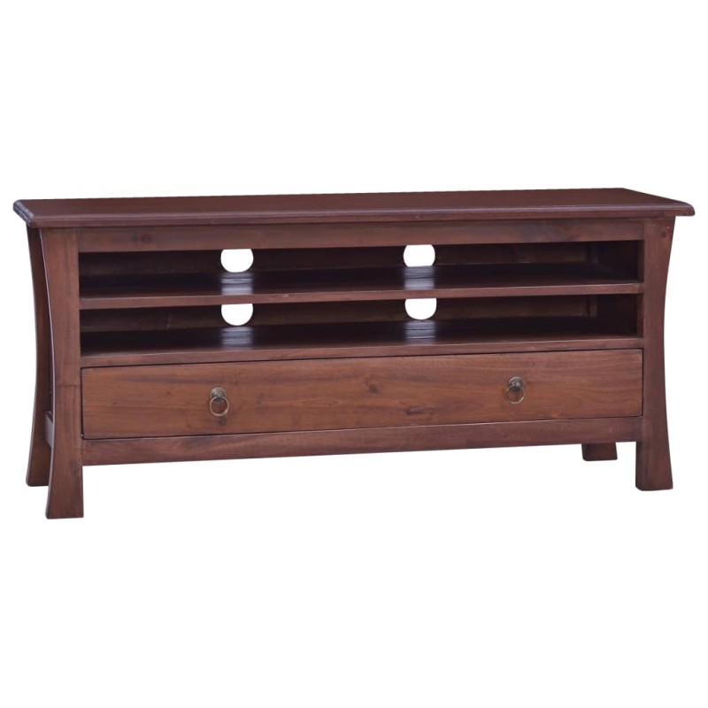 vidaXL TV-Schrank Klassisch Braun 100x30x45 cm Massivholz Mahagoni vidaXL TV-Schrank Klassisch Braun 100x30x45 cm Massivholz Mahagoni