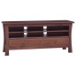 vidaXL TV-Schrank Klassisch Braun 100x30x45 cm Massivholz Mahagoni vidaXL TV-Schrank Klassisch Braun 100x30x45 cm Massivholz Mahagoni
