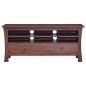 vidaXL TV-Schrank Klassisch Braun 100x30x45 cm Massivholz Mahagoni vidaXL TV-Schrank Klassisch Braun 100x30x45 cm Massivholz Mahagoni