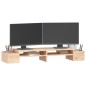 vidaXL Monitorständer 100x27,5x15 cm Massivholz Kiefer vidaXL Monitorständer 100x27,5x15 cm Massivholz Kiefer