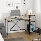 vidaXL Schreibtisch mit Regal Sonoma-Eiche 135x50x90 cm Holzwerkstoff vidaXL Schreibtisch mit Regal Sonoma-Eiche 135x50x90 cm Holzwerkstoff