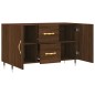 vidaXL Sideboard Braun Eichen-Optik 100x36x60 cm Holzwerkstoff vidaXL Sideboard Braun Eichen-Optik 100x36x60 cm Holzwerkstoff