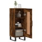 vidaXL Sideboard Räuchereiche 34,5x34x90 cm Holzwerkstoff vidaXL Sideboard Räuchereiche 34,5x34x90 cm Holzwerkstoff