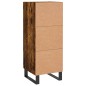 vidaXL Sideboard Räuchereiche 34,5x34x90 cm Holzwerkstoff vidaXL Sideboard Räuchereiche 34,5x34x90 cm Holzwerkstoff